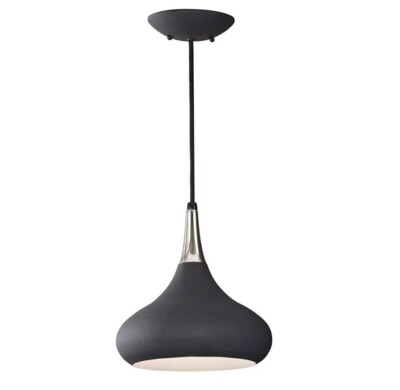 Feiss Belle Pendant Hanging Lamp, Dark Bronze
