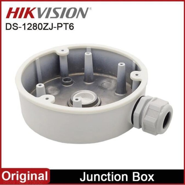 Hikvision Junction Box DS-1280ZJ-PT6 for Turret Camera DS-2CD2347G2 DS-2CD2387G2 Hikvision Junction Box DS-1280ZJ-PT6 for Turret Camera DS-2CD2347G2 DS-2CD2387G2