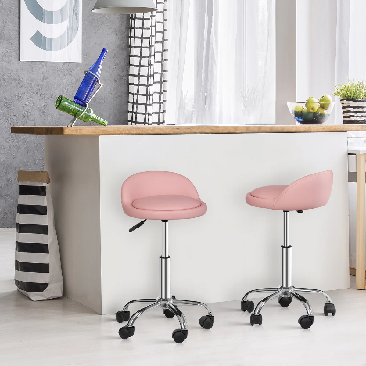 Adjustable hydraulic rolling swivel stool new arrivals