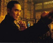 TONY LEUNG signed autograph 20x25cm THE GRANDMASTER in person autograph ACOA