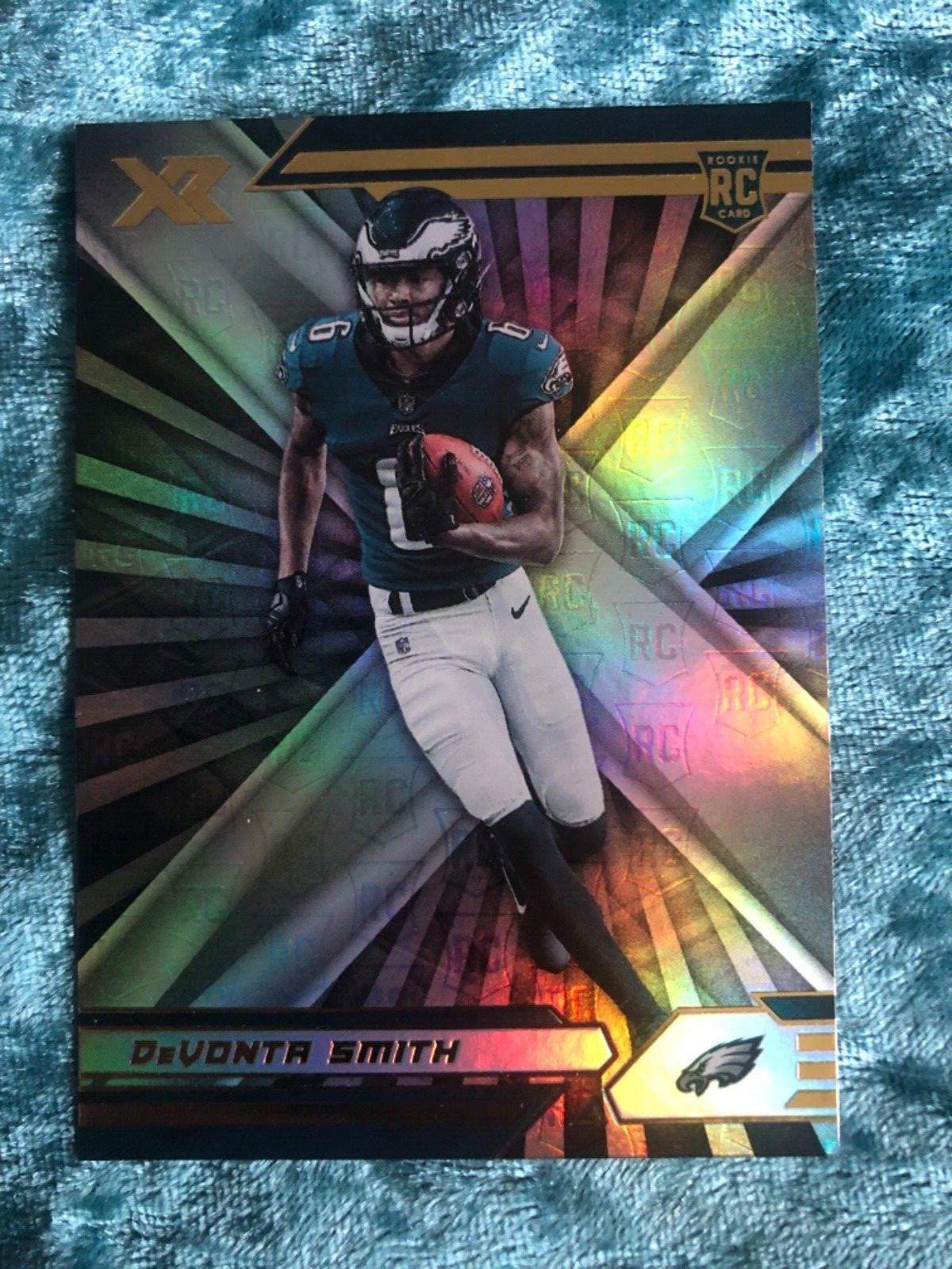 2021 Panini Xr Football DeVonta Smith RC Rookie! #110