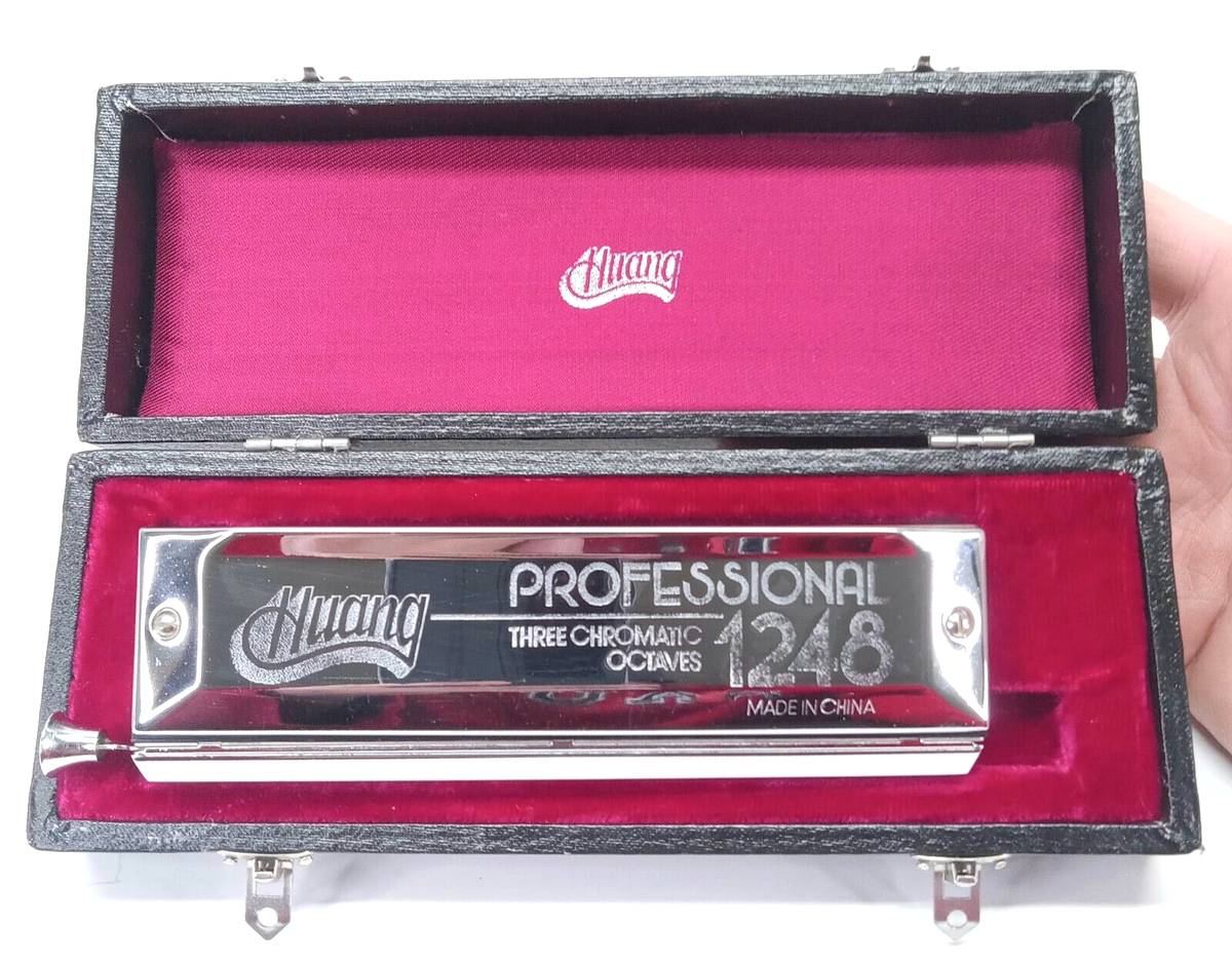Harmonica Huang Professional 1248 3 Chromatic Octaves Original 