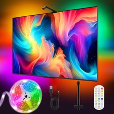 TV LED Backlight with AR Sensor RGB Strip Lights with Camera Sync Remote Control