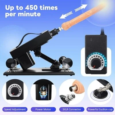 Remote Control Premium Sex Machine Adjustable Speed Thrusting Machine – Sex Machine & Sex Doll Adult Toys Online Store - View #5