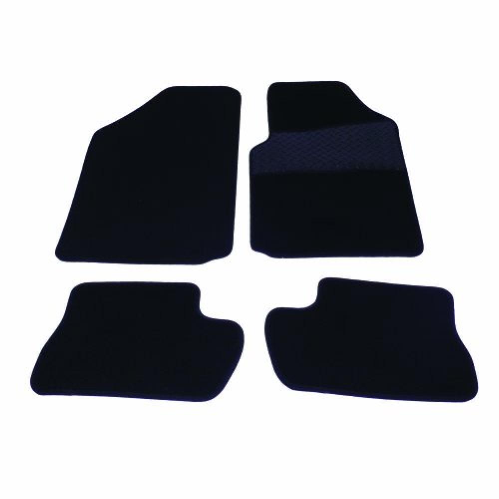 (TG. Rubber Heelpad) Sakura Mat Set for Citroen C2 2003-2009 Carpet with Rubber