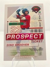 Gino Groover 2024 Panini Prospect Edition  #46 Red /299 Arizona