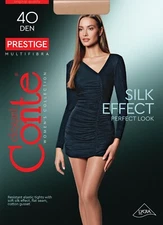 Conte Prestige 40 Den – Classic Tights Silk Effect Sheer-to-Waist Pantyhose