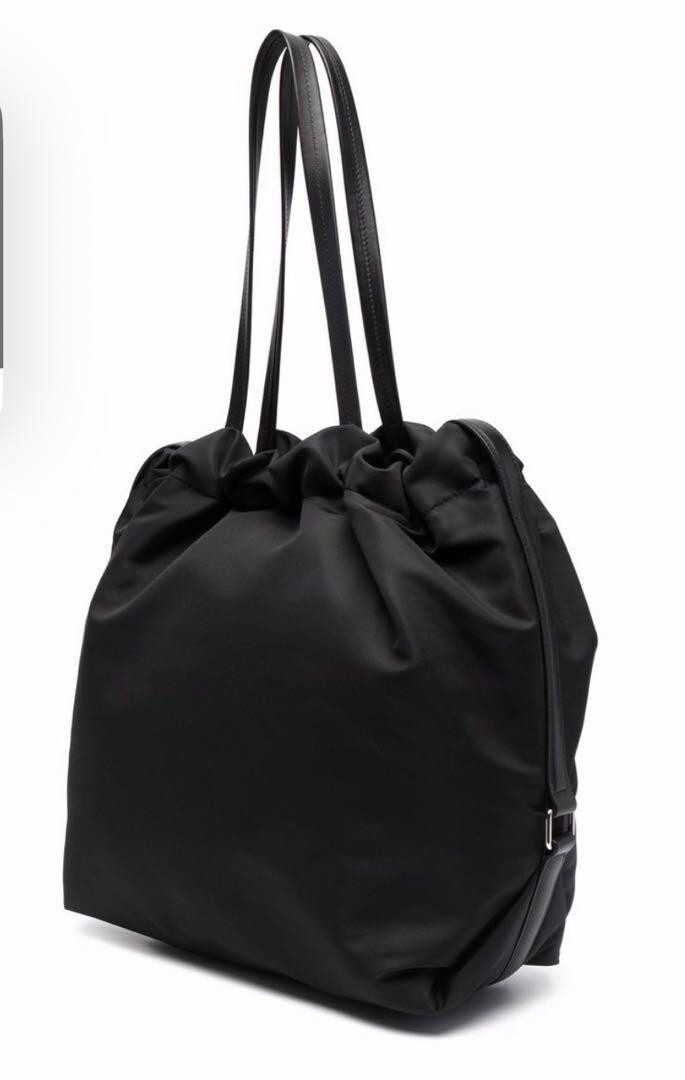 Alexander McQueen Logo Print Tote Crossbody Bag Women Nylon
