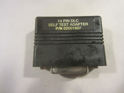 Vertronix Mastertech 14 Pin Self Test Adapter Plug 02001607