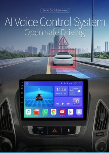 For 2010-15 Hyundai Tucson Ix35 Android 12 Car GPS Stereo Radio Carplay DSP 32GB