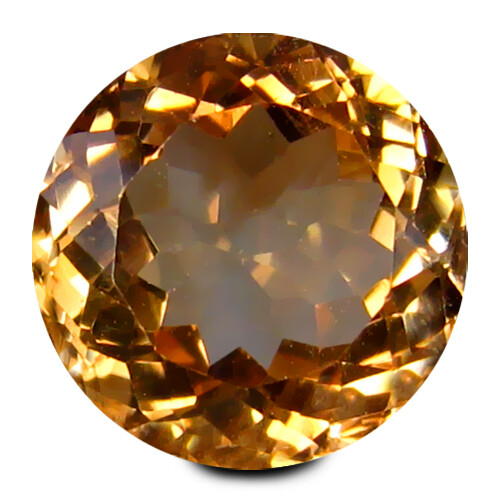 4.830carat-NATURAL BRAZIL BROWN TOPAZ 10X10MM VVS CLEAN GEMSTONES SEE VIDEO - Picture 2 of 2
