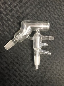 ACE 14/20 & 10/18 Joint Glass Short Path Jacketed Vigreux Distillation Head B