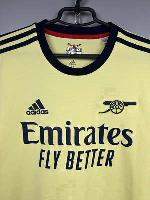 Arsenal 2021 2022 Away Soccer Jersey Shirt Adidas GM0218 Size M | eBay