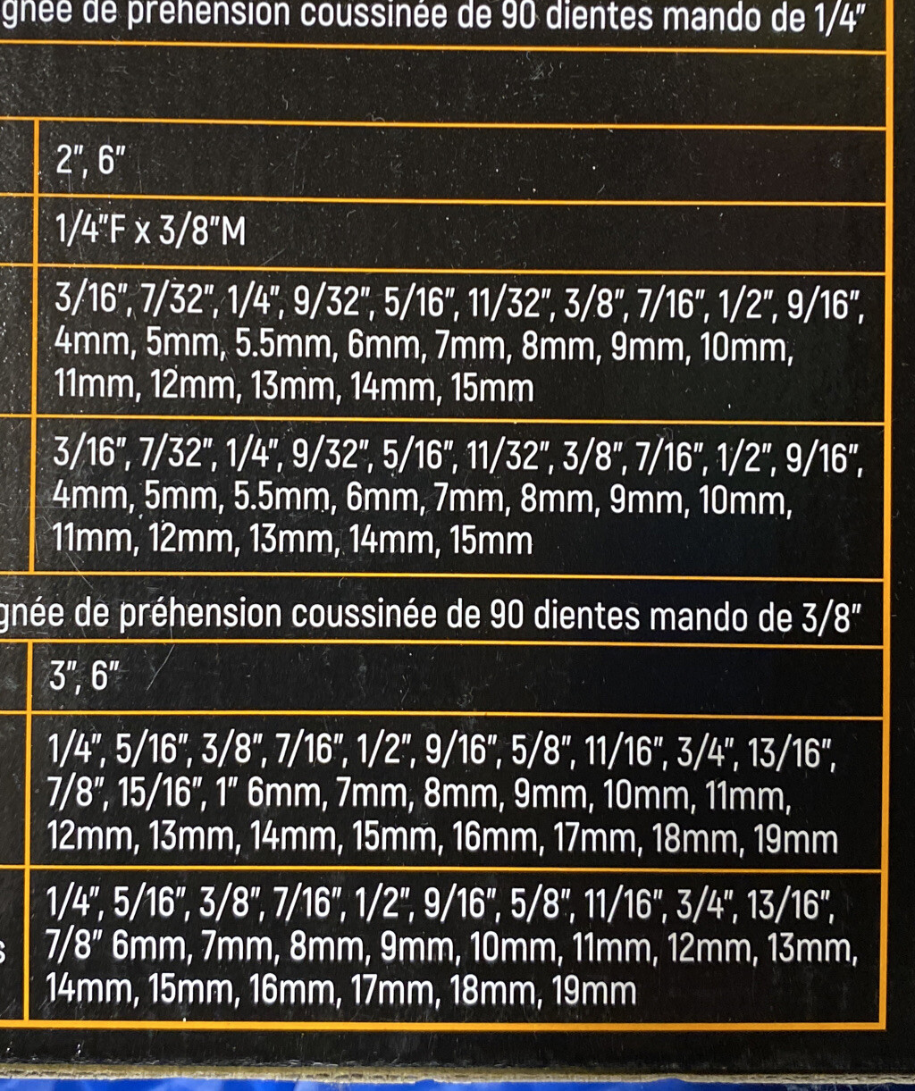 New GearWrench 90T 106Piece Mechanics Tool Set 83001 1/4” 3/8” SAE