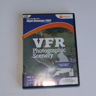 VFR Flight Photographic Scenery Central England and Mid Wales FS 2004