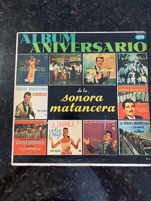 LA SONORA MATANCERA Album De Aniversario De LATIN LP Shrink SILVER SEECO DG MONO