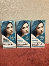 PUNKY COLOUR Semi-Permanent Vibrant Conditioning Hair Color TURQUOISE Lot Of 3