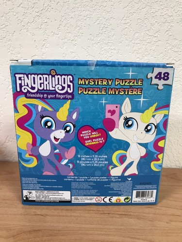 Fingerlings Mystery 48 Piece Puzzle With Exclusive UNICORN Miniature Fingerling - Picture 2 of 3
