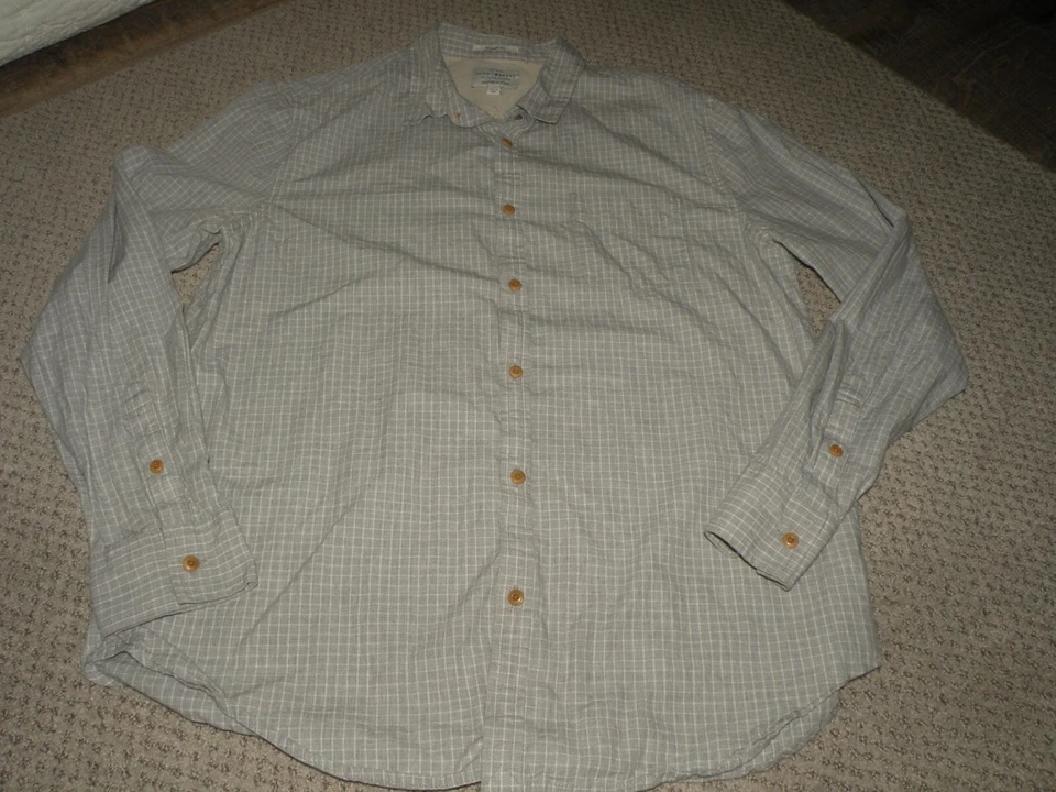 Camisa de vestir Lucky Brand para hombre LS calce clásico talla grande Foto 2 de 2