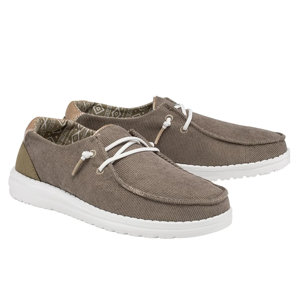 Hey Dude Shoes Womens Wendy Corduroy 