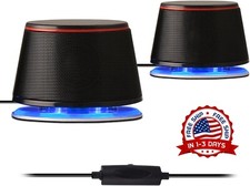 Altavoces Envolventes Para Computadora Con Graves Profundos Con Cable USB Nuevo