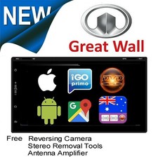 GREAT WALL V200 7" GPS BLUETOOTH APPLE CARPLAY ANDROID AUTO HEAD UNIT CAMERA