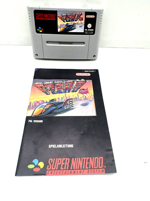   F-ZERO - SNES Super Nintendo | Game Spiel - PAL Version FZERO   Vintage