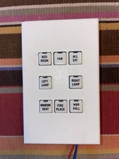 LITETOUCH SAVANT (METROPOLITAN) 8 BUTTON KEYPAD KMC-08WXBN00)/REV 6