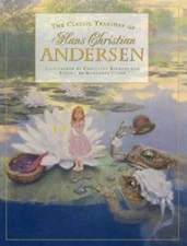 The Classic Treasury of Hans Christian Andersen - Hardcover - GOOD