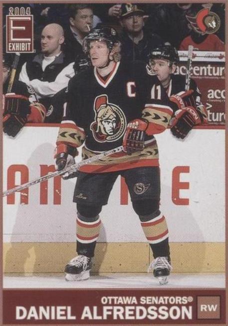 2003-04 Pacific Exhibit - Daniel Alfredsson #101 - 1 of 1