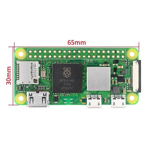 Raspberry Pi Zero 2 W Kit USB Module Board Heatsink Pin Header - Picture 3 of 6