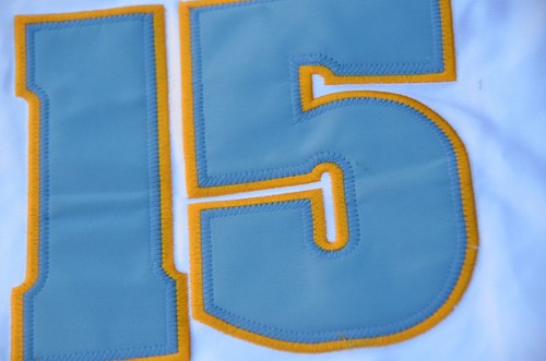 Champion NBA Denver Nuggets Carmelo Anthony #15 Jersey Size 52. - Picture 5 of 12