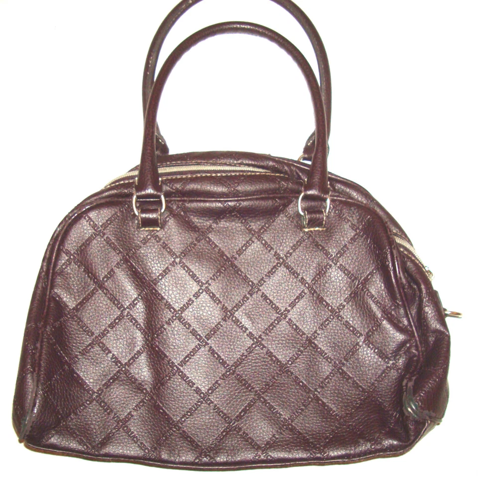 BOLSO DE MANO VICTORIA'S SECRET negro diseño acolchado y2k Foto 3 de 4