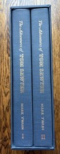 Adventures of Tom Sawyer : Facsimile of Twain's Holograph Manuscript 2 Volumes