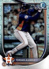 Yordan Alvarez 2025 Bowman Chrome Mojo Refractors