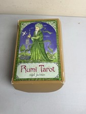 Tarot RUMI rare anglais 1ère édition 2009 livre Nigel Jackson et 78 cartes