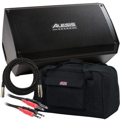 Alesis Strike Amp 12 MKII Powered Drum Amplifier CARRY BAG KIT