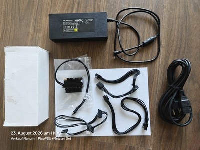 Nanum 220W Pico-PSU + Nanum 240W ext. Netzteil 24Pin 6+2Pin PCI-E  4+4 CPU SATA