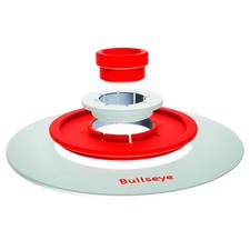 Crowne Tools Tile Bullseye - Multi-Size Tile Drilling Template and Guide