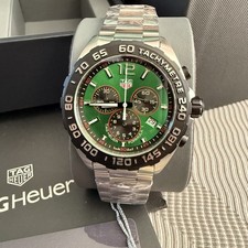 TAGheuer QUARTZ 43 CHRONOGRAPH FORMULA 1 GREE...