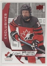 2019 Upper Deck Team Canada Juniors Exclusives 171/250 Ann-Sophie Bettez #50 po4