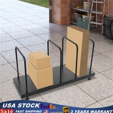 43"Lx18"Wx23"H Pole Adjustable Steel Carton Stand Cardboard Box Stand Rack