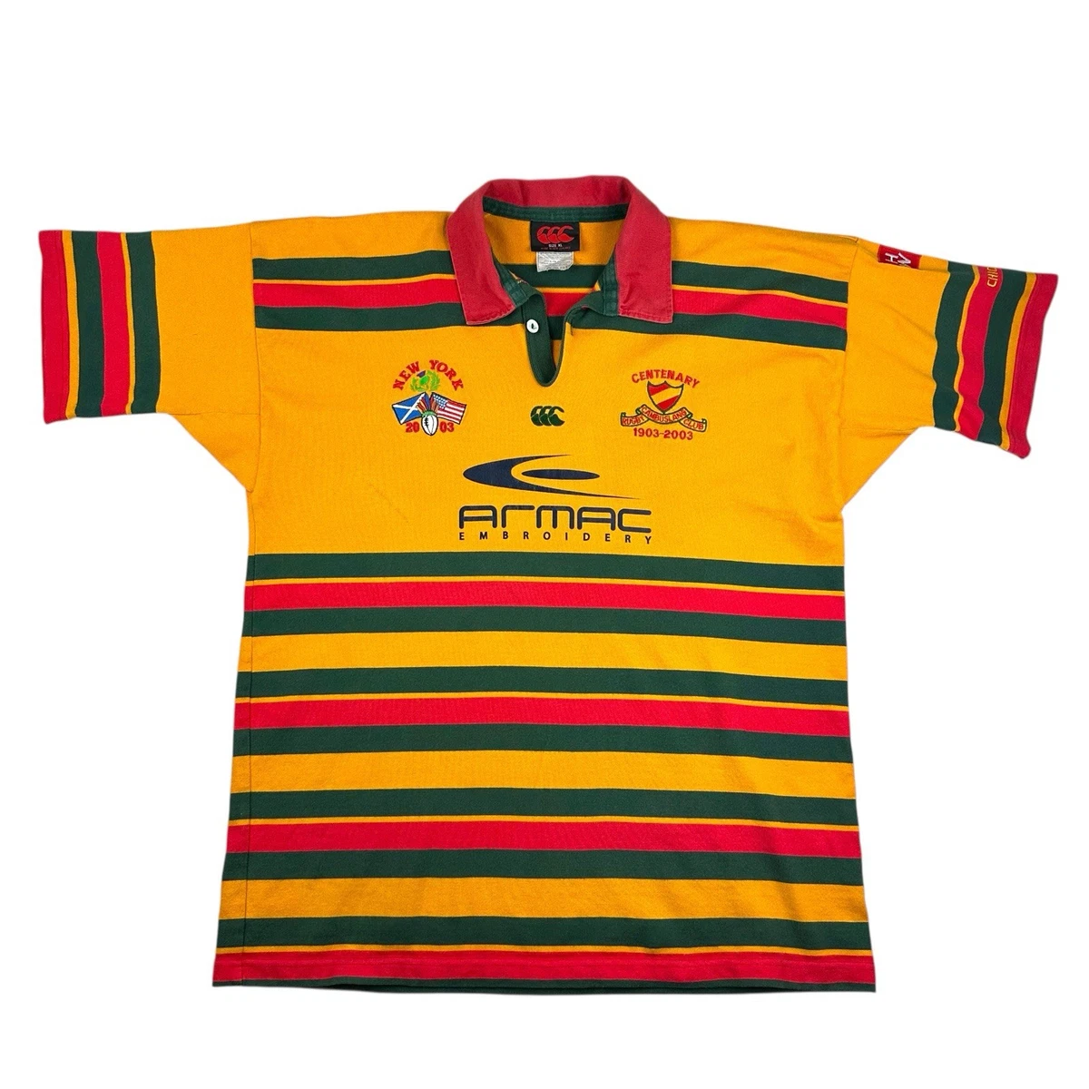 Maillot Vintage Canterbury – Écosse Rugby – équipe Nationale – Homme Taille L – Rare