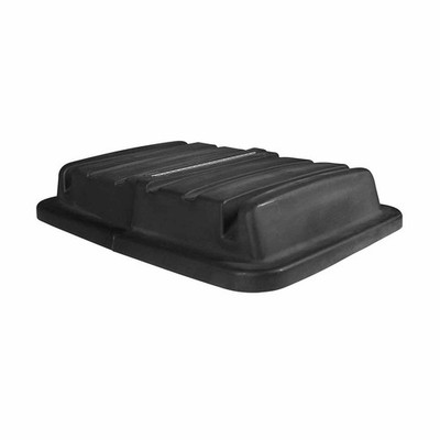 Rubbermaid FG461700BLA Hinged Domed Lid Fits 4619 Cube Truck 4720