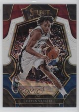 2022-23 Panini Select Premier Level Tri-Color Prizm Devin Vassell #164 16h6