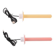 2 Pcs Parrot Heating Pole Bird Heater for Cage Parakeets Heated Rod
