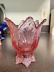 Fenton Glass Candle Holder Votive Tulip Opalescent 2 Way Vintage - Ex Condition