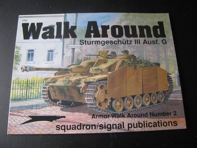 SQUADRON SIGNAL ARMOR WALK AROUND #2 STURMGESHUTZE III AUSF G VG/NN