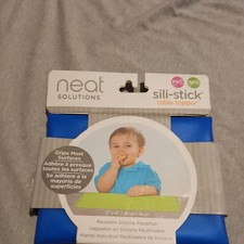Neat Solutions Reusable Non-Slip Sili-Stick Child Kids Red Table Mat Topper