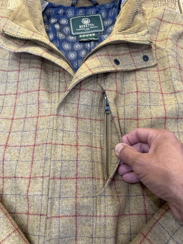Beretta Jacke Jacket Hunting Breathable Waterproof Wolle Kaschmir Gr. 58 Country - Bild 11 von 18